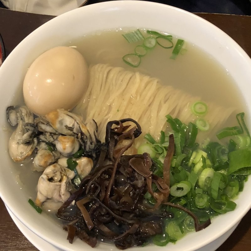 牡蠣の潮そば(居酒屋 今野)