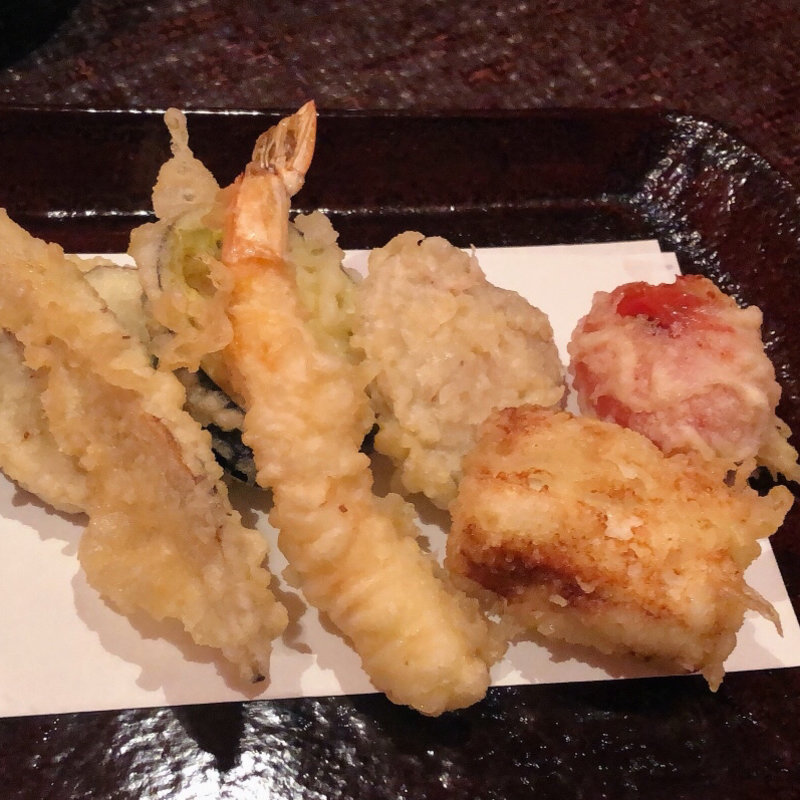 天ぷら盛合せ(あたり屋 )