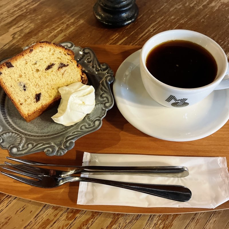 モーニングセット(MONDIAL KAFFEE 328 GOLD RUSH)