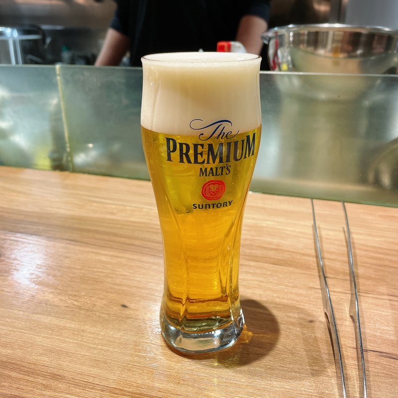 ザ・プレミアム・モルツ(ホルモンとく 中目黒)