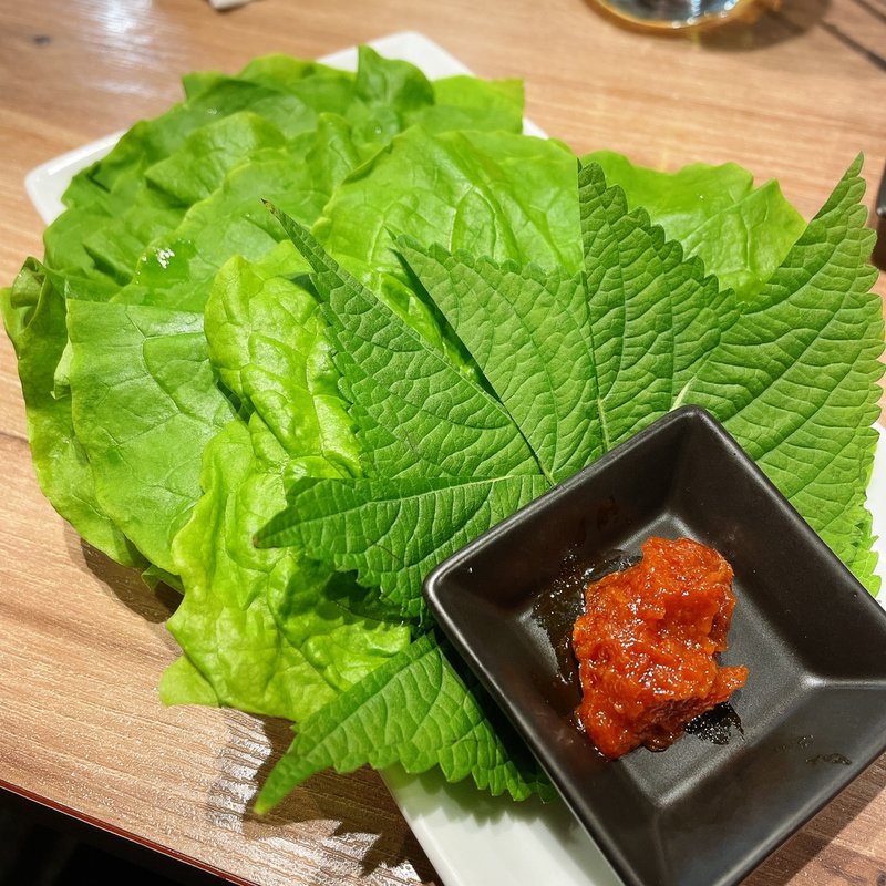 包み野菜(ホルモンとく 中目黒)