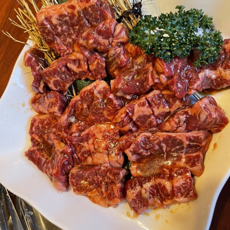 ハラミ焼きBランチ(黒毛和牛焼肉めいげつ鶴橋本店)