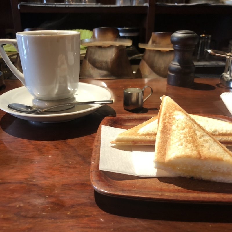 サンドイッチモーニング(六甲グレート珈琲)