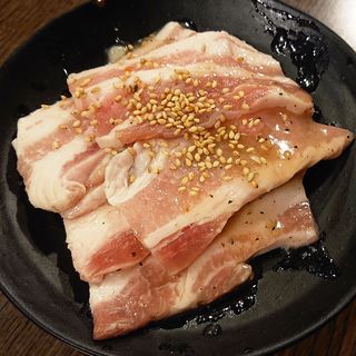 豚カルビ(牛繁 鹿島田店)