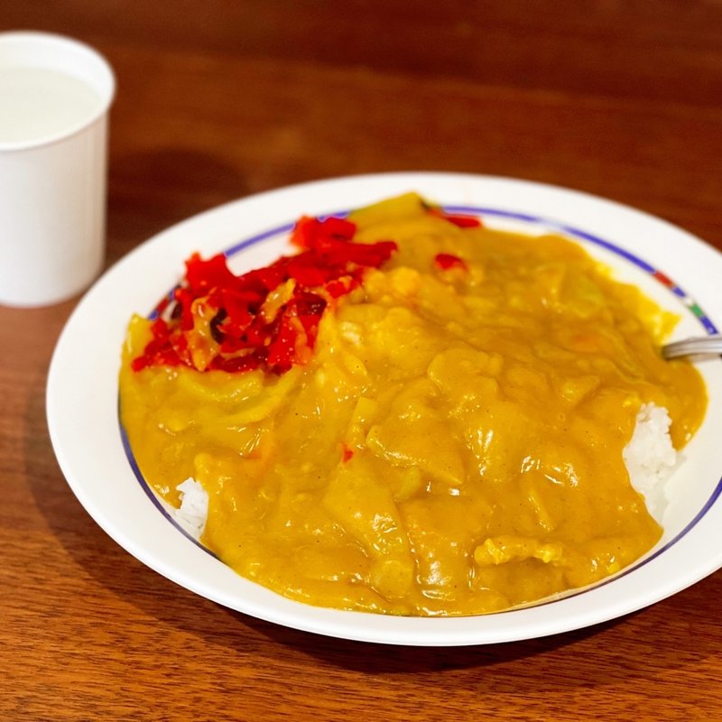 カレーライス(名物 万代そば （【旧店名】 浦浜農園そばコーナー）)