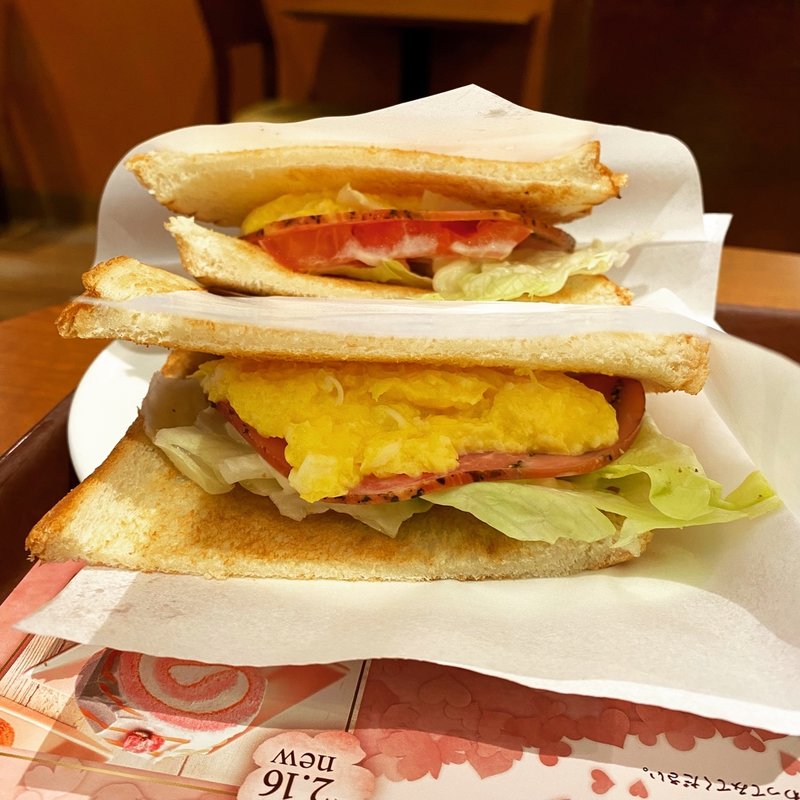 ふわふわたまご(カフェ・ド・クリエ馬車道店)