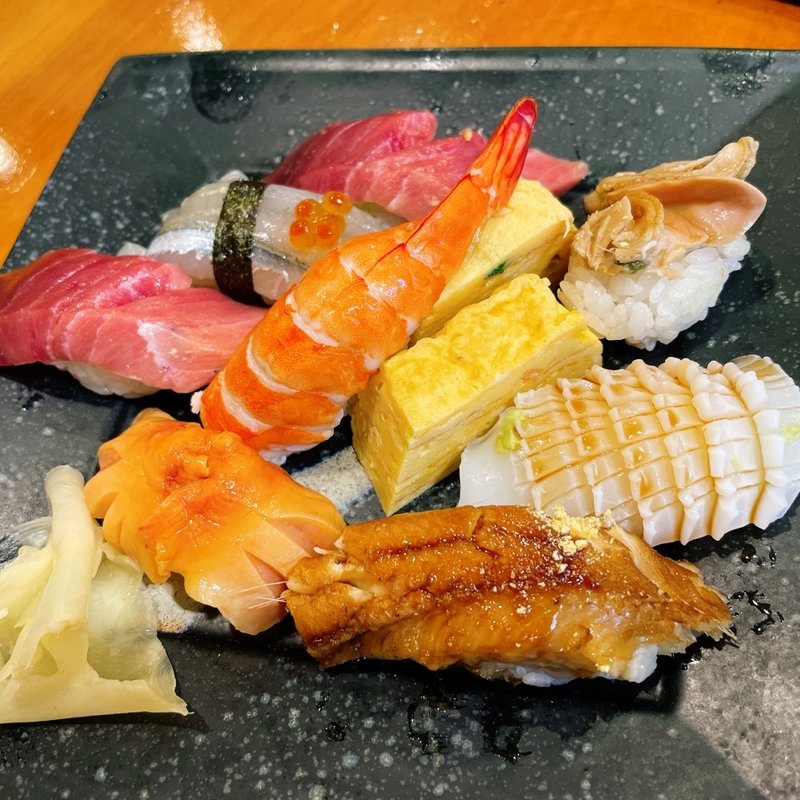 おまかせ8貫(柳寿司)