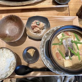 土鍋魚汁定食(糸満漁民食堂 )