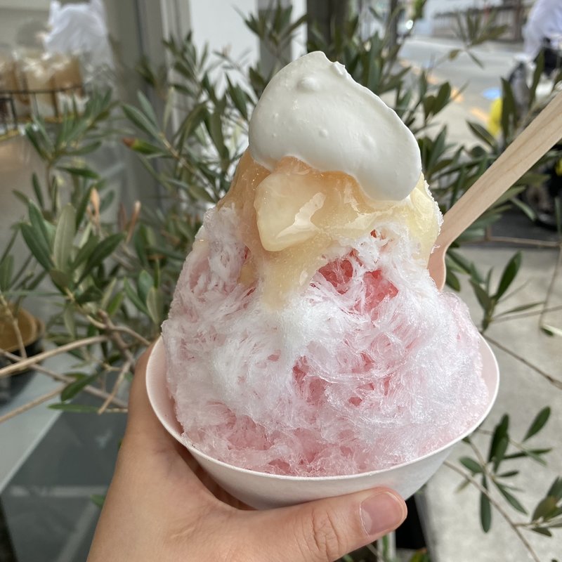 かき氷 peche(アンヴデット)