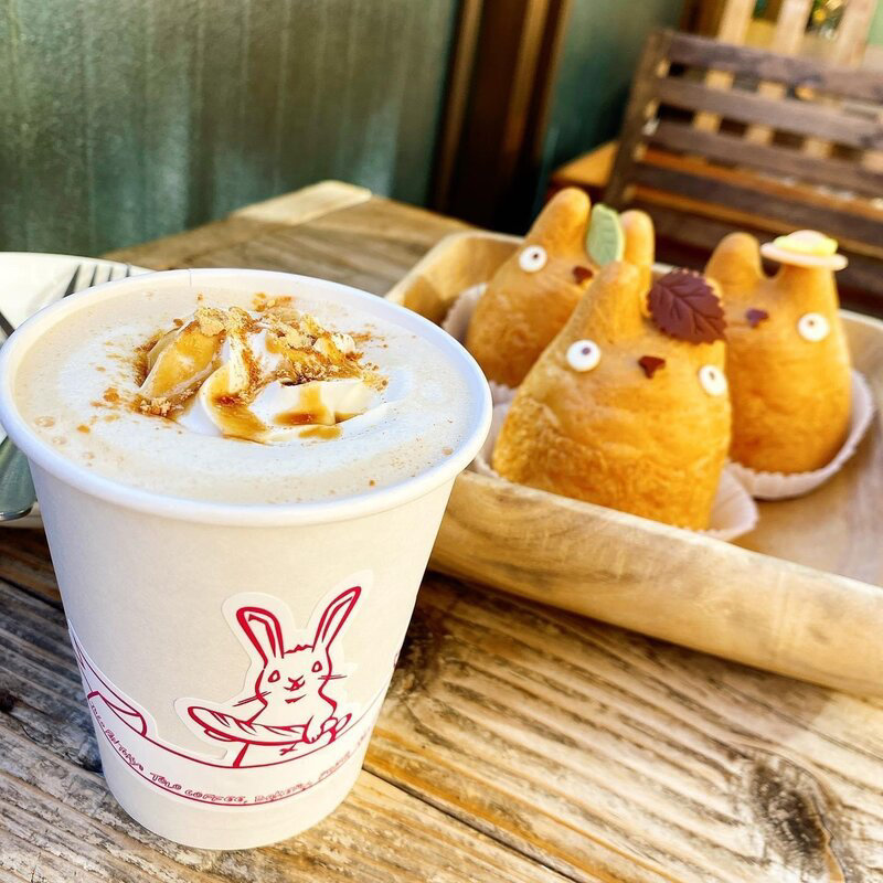シナモン香るきな粉豆乳ラテ( TOLO COFFE&BAKERY(トロ コーヒーアンドベーカリー))