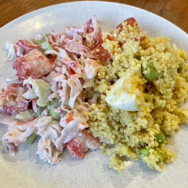 シーフードサラダ&クスクス(シズラー 東京ドームホテル店 （Sizzler）)