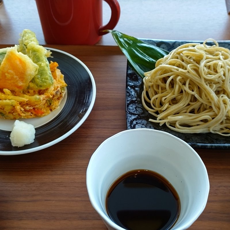 かき揚げそば(そばの里)