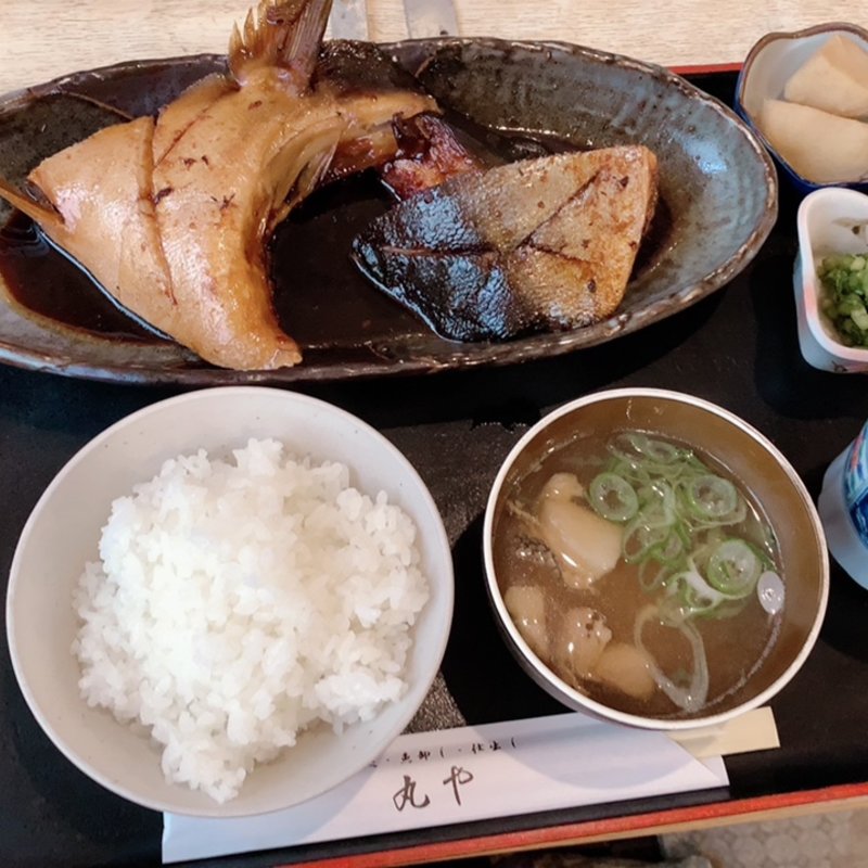 煮魚定食(魚定食 丸や)