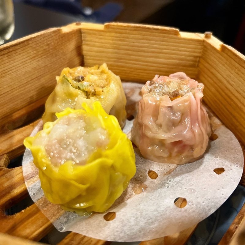 焼売3種(一盘菜 田中（イーパンツァイタナカ）)