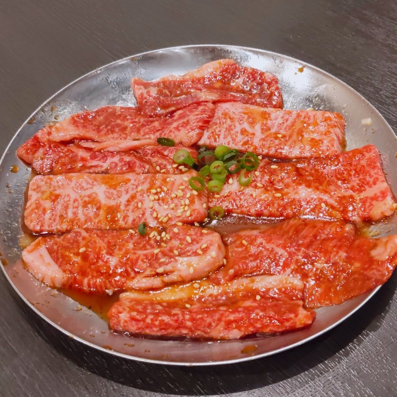 和牛上カルビ(味ん味ん長沼店)
