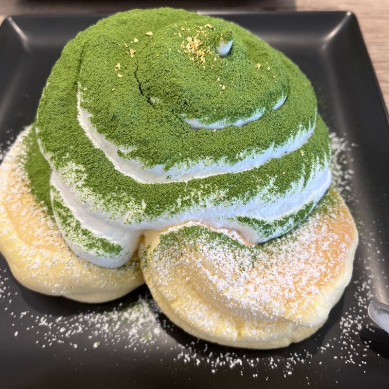 西尾抹茶パンケーキ(cafe LUKE)