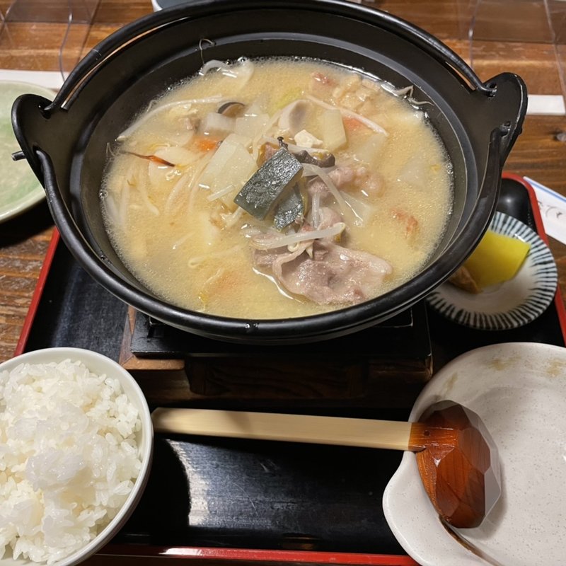 とりめしだご汁定食(味処なか )