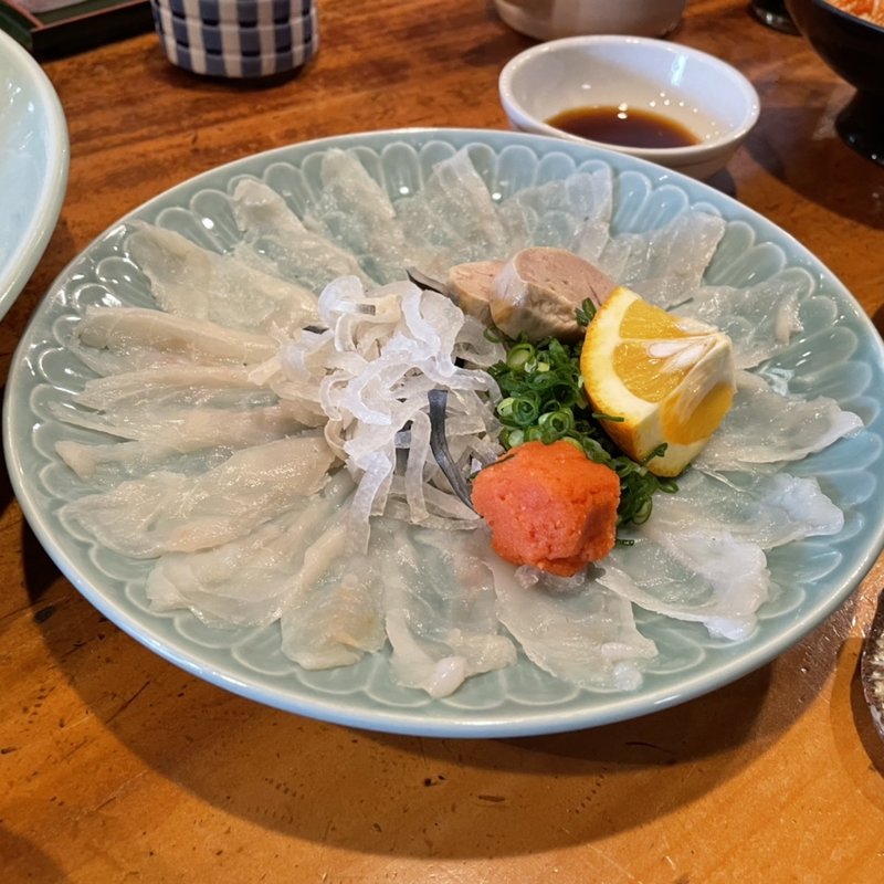 フグさし(割烹 平家)