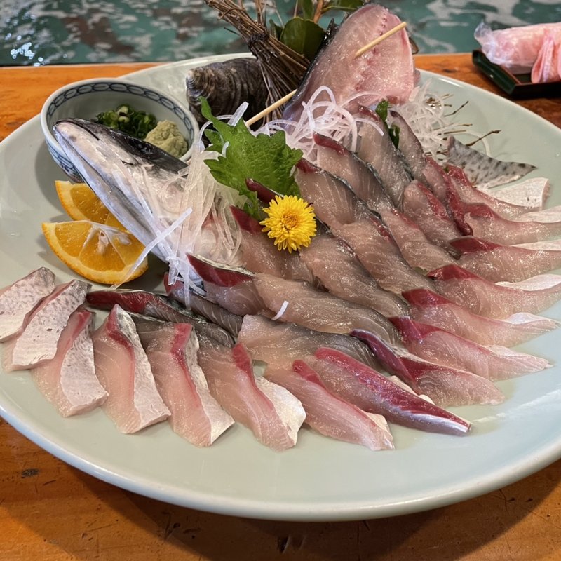 関さば御膳(割烹 平家)