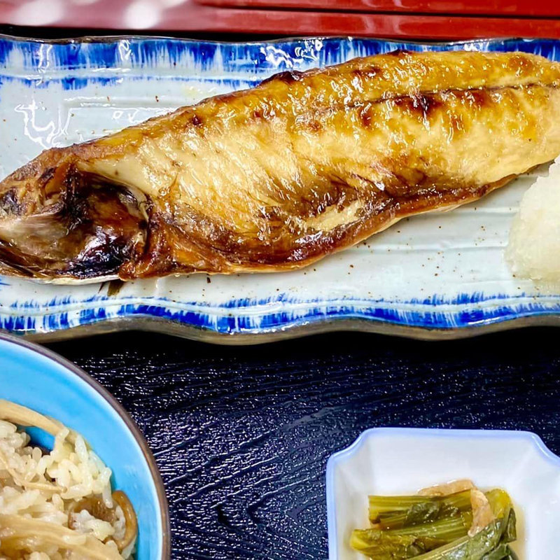 サバ文化干し定食(代官山 やまびこ )