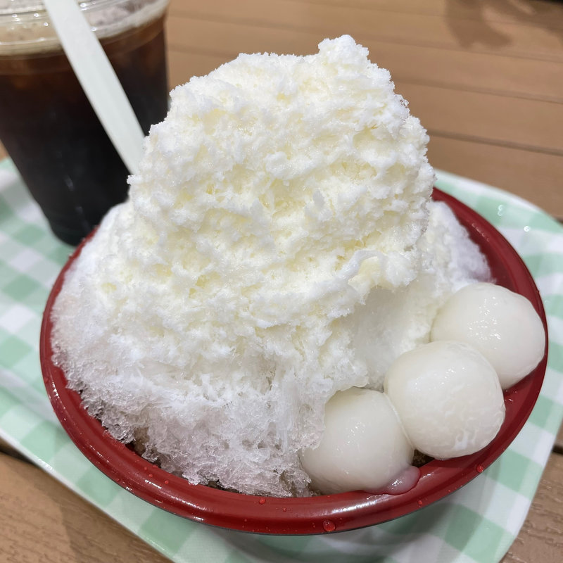ミルクぜんざい(ラテ・カフェ 那覇メインプレイス店)