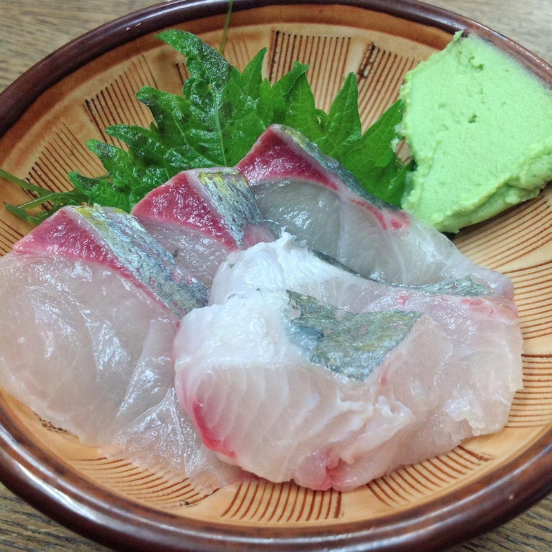 しまあじ刺し(かね将 )
