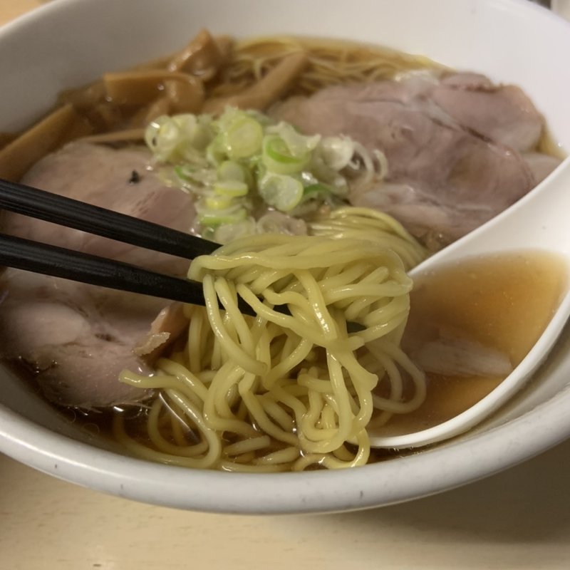 正油ラーメンあっさり(元祖一条流がんこ 西早稲田)