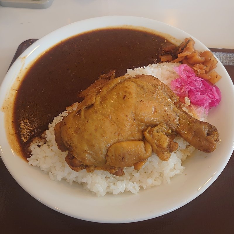 ほろほろチキンカレー＋メガ盛り(すき家 125号阿見店  )