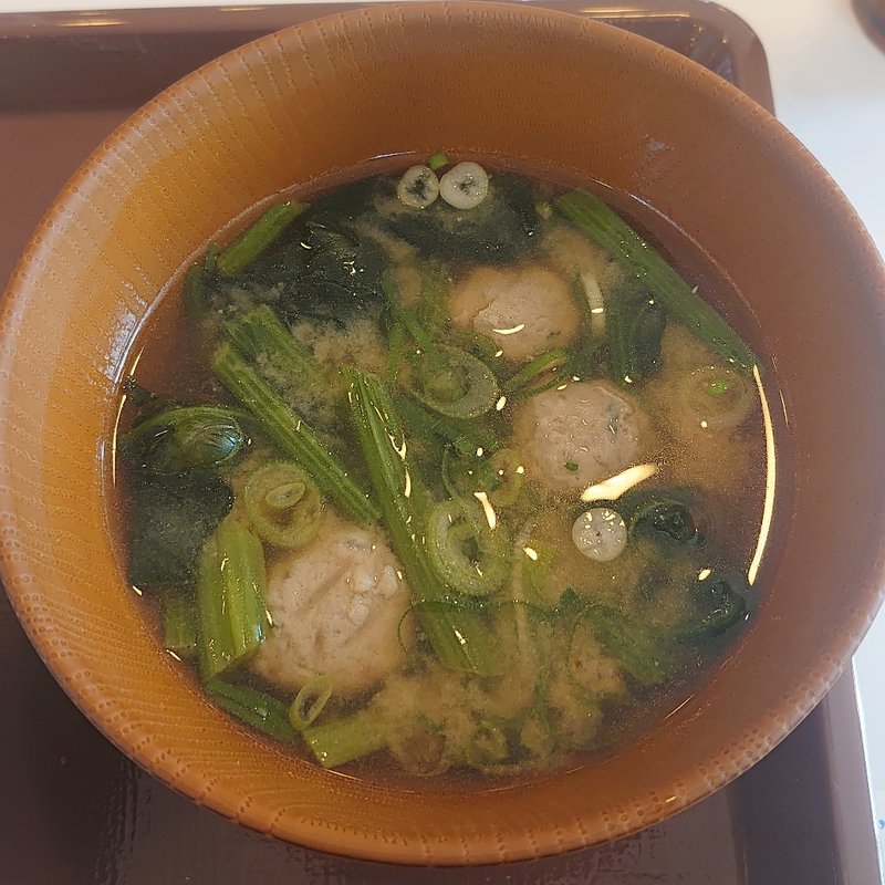 いわしつみれ汁(すき家 125号阿見店  )