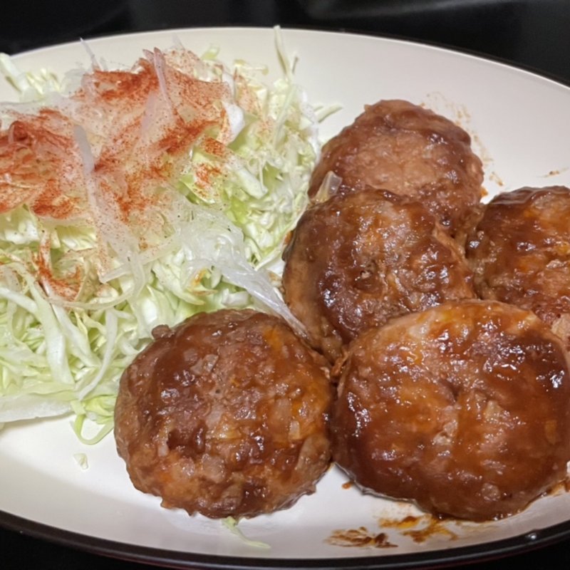 ハンバーグ(自宅)