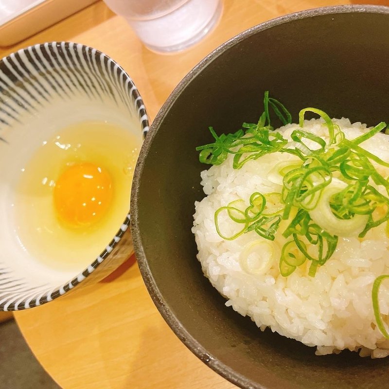 鶏そば屋の卵かけご飯(濃厚鶏そば　葵)