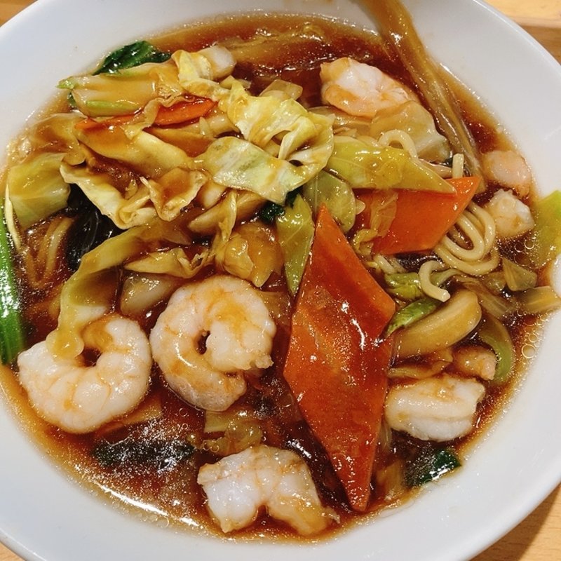 えび五目そば(東京餃子軒（イオンモール広島祇園）)