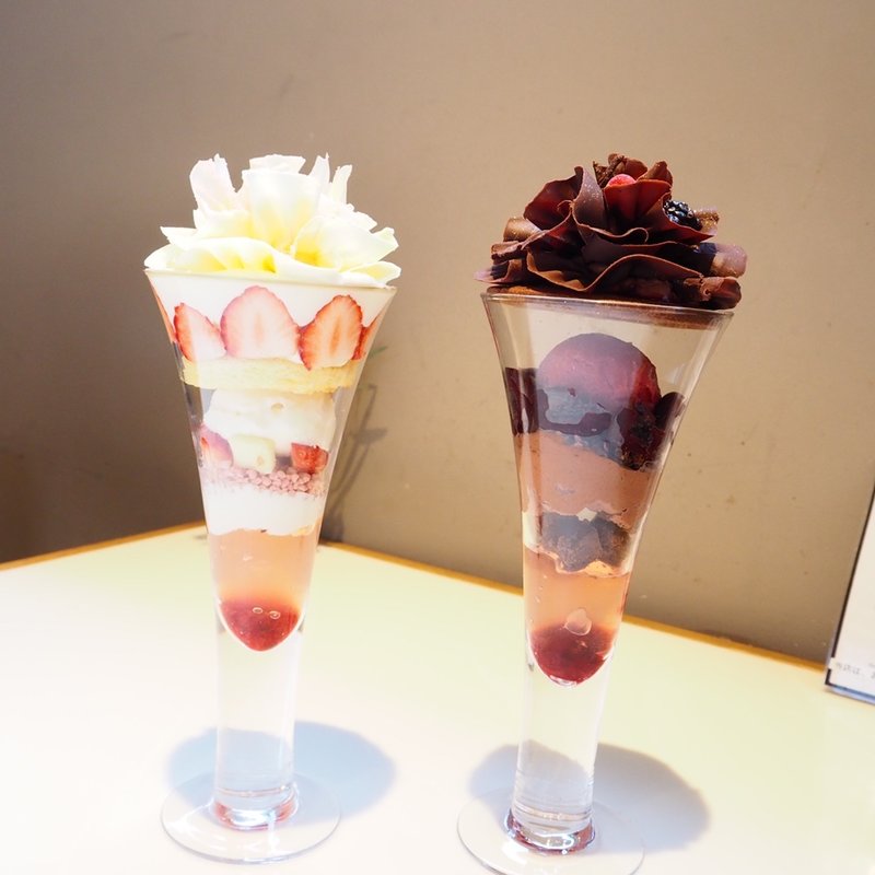 パフェ ショコラ ブラン(SALONBAKE&TEA)