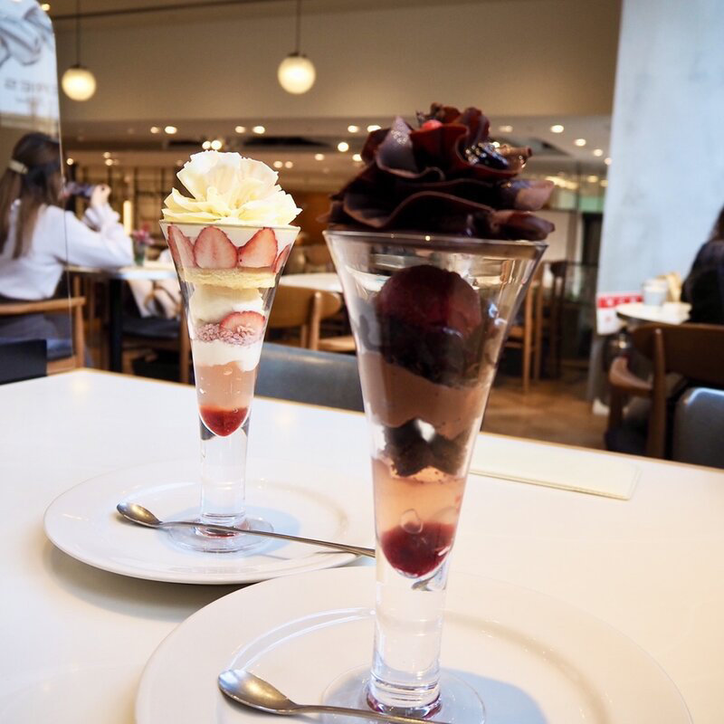 パフェ ド フォレノワール(SALONBAKE&TEA)