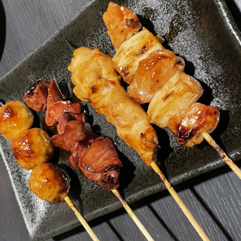 おまかせ串盛　タレ(炭屋えんけい)