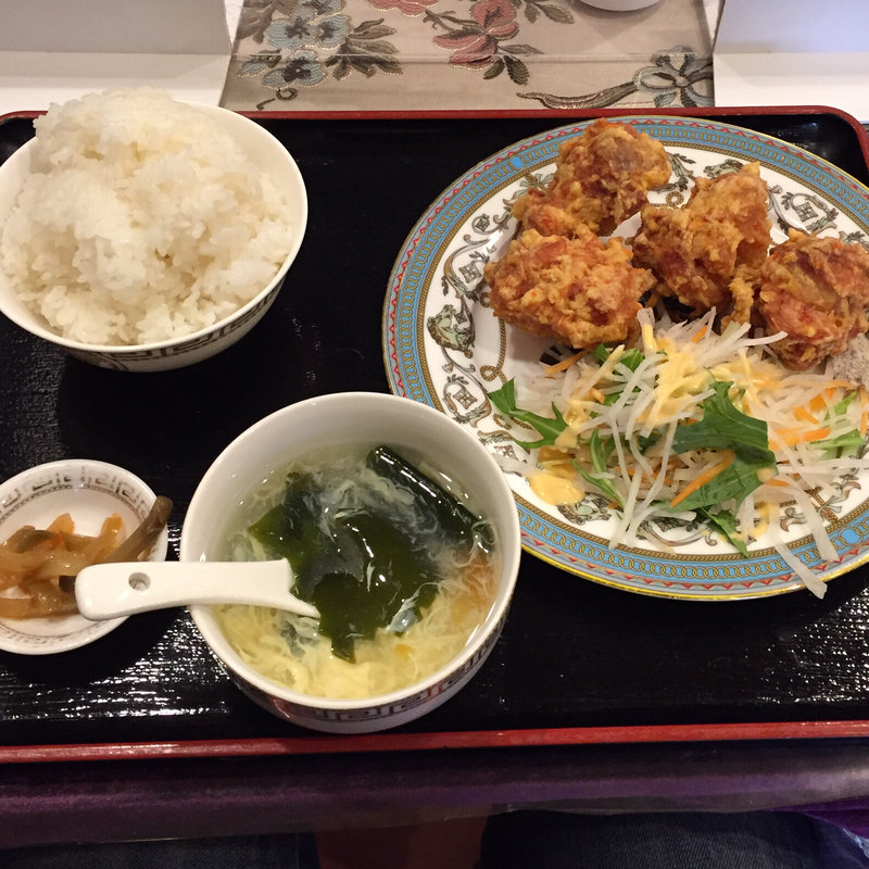唐揚げ定食(大福 )