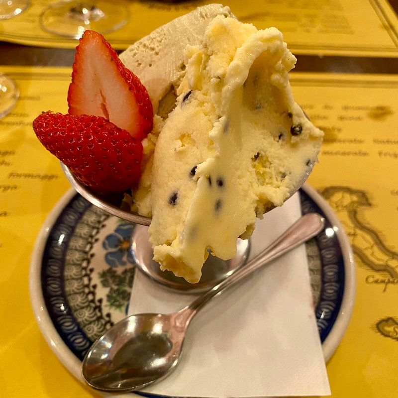 ジェラート2種盛り(トラットリア ブカ マッシモ )