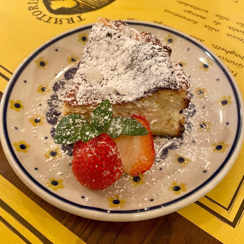 ゴルゴンゾーラチーズケーキ(トラットリア ブカ マッシモ )