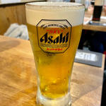 生ビール (アサヒスーパードライ)