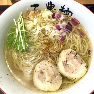 鶏塩らーめん(三豊麺 東住吉店)