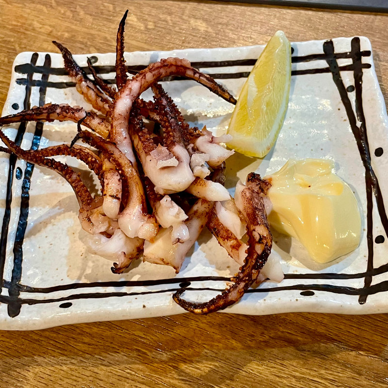 ゲソ塩焼き(上六産直市場 )