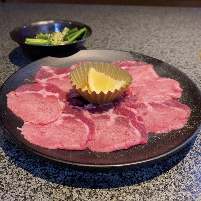 牛上ネギタン(あみやき亭 津高茶屋店)