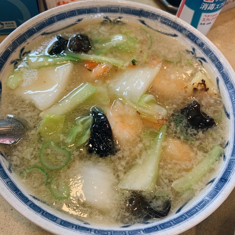 海老塩そば(中華徳大 （ちゅうかとくだい）)