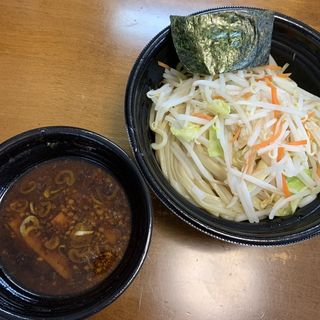 濃厚魚介"黒"味噌つけ麺(三田製麺所 国分寺並木店)