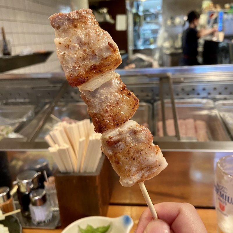 豚バラ(焼とりの八兵衛 前原本店 （やきとりのはちべえ）)