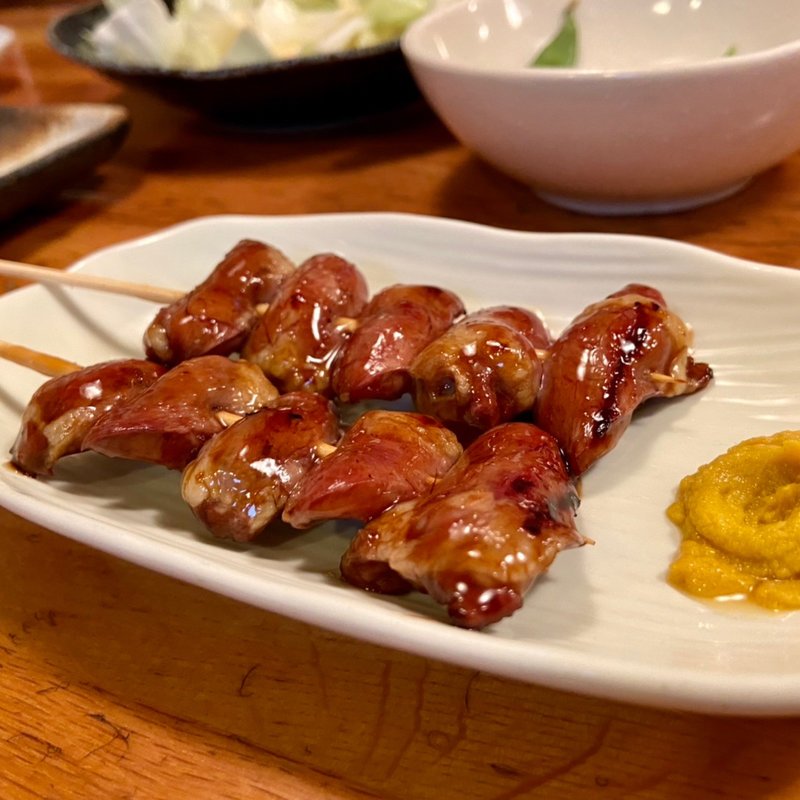 肝(焼とりの八兵衛 前原本店 （やきとりのはちべえ）)