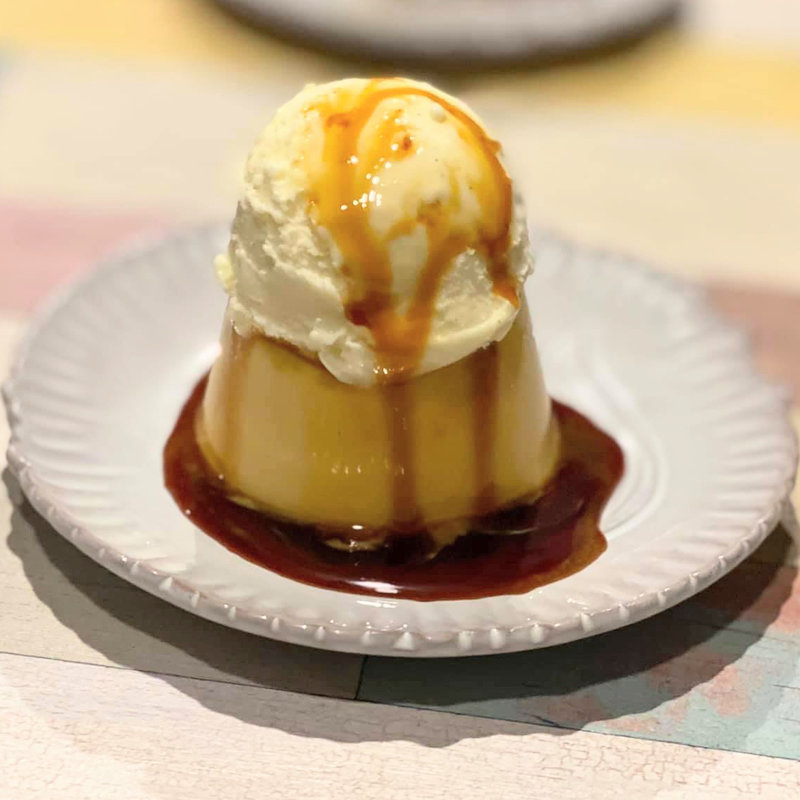 隕石プリン(Princess Cheese Cafe)