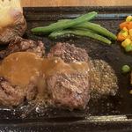 オリジナルハンバーグステーキ(ハングリータイガー 日野店)