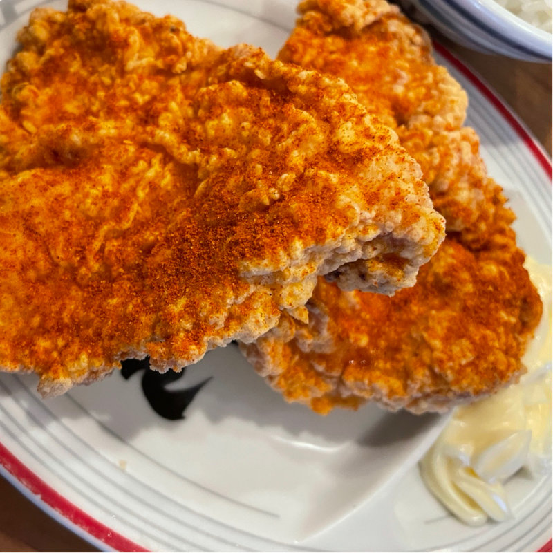 唐揚げ(スパイシー)(東京豚骨ラーメン 屯ちん 池袋西口店)