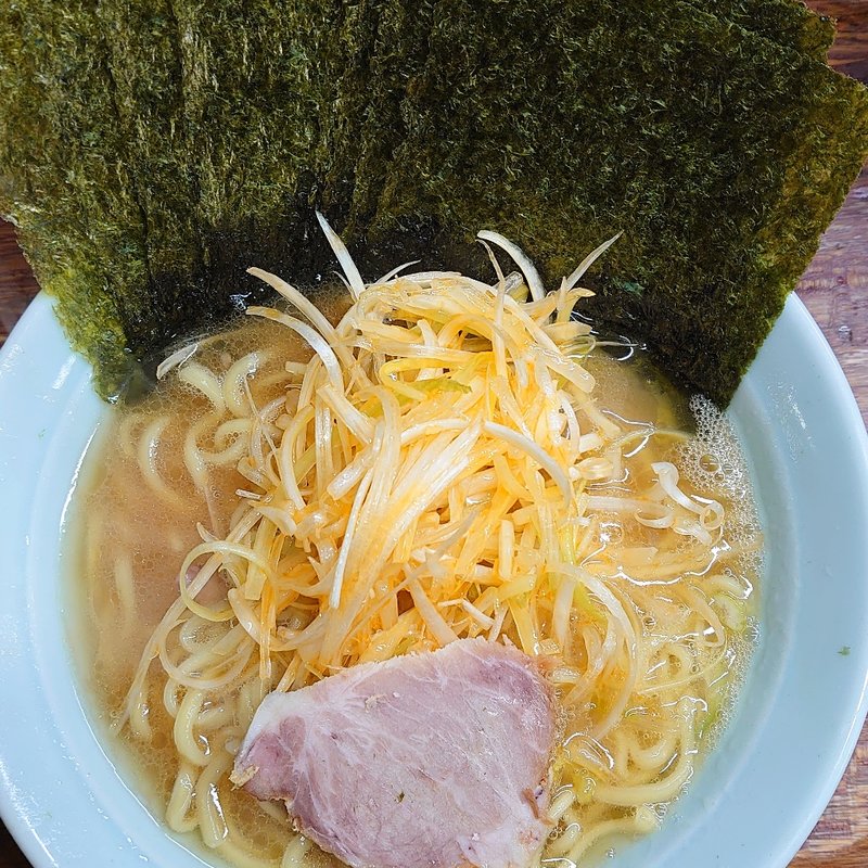ネギラーメン＋のり増し(まこと家 （まことや）)